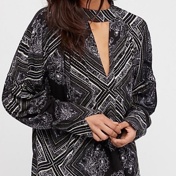 NWT Free people keyhole tunic - Picture 5 of 8